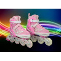 PU Wheel Pink Children Roller Skate